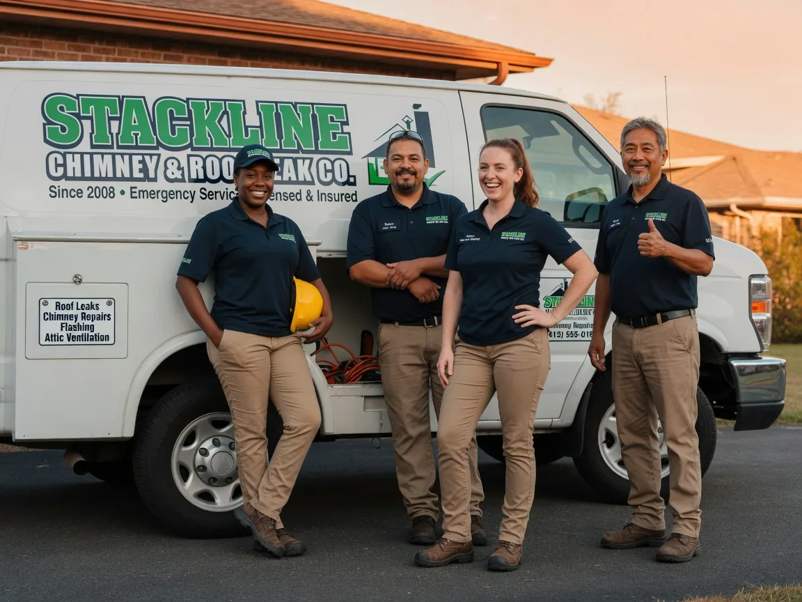 Chimney flashing repair company in Easton, ME
